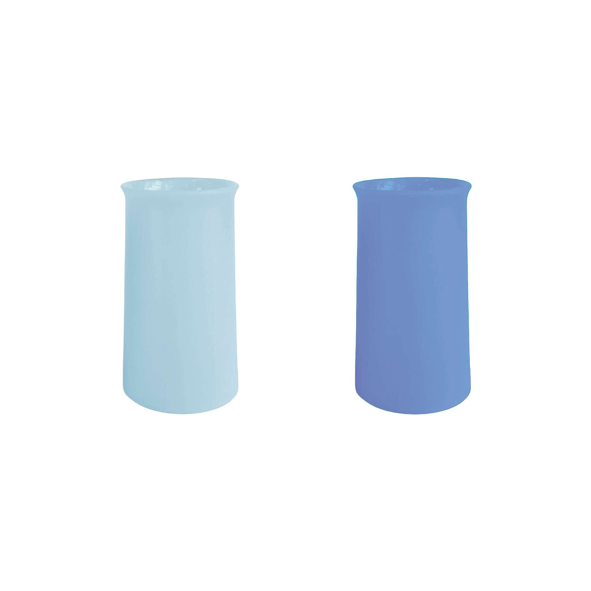 PORTER GREEN – STEGG 480ML SILICONE DRINK GLASS - SKY & KINGFISHER